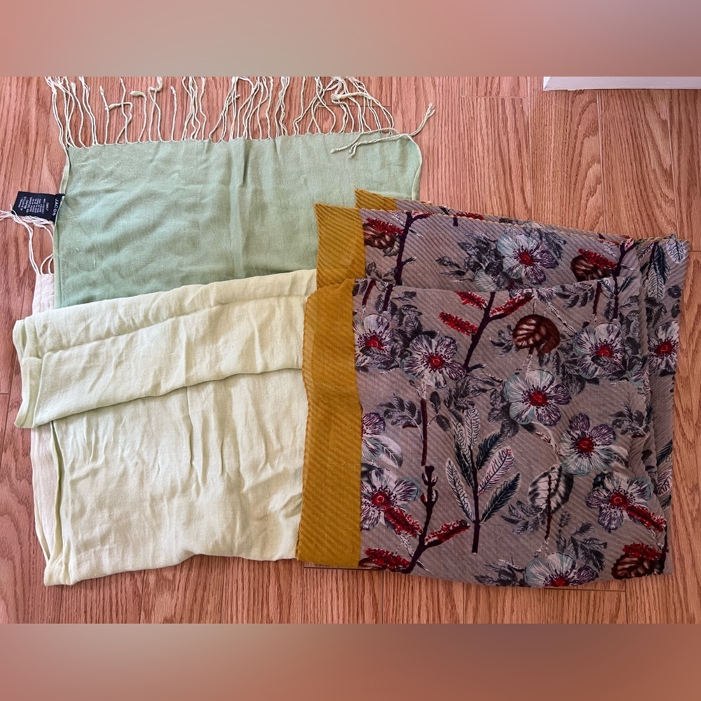 Scarves Shawls Set of 2